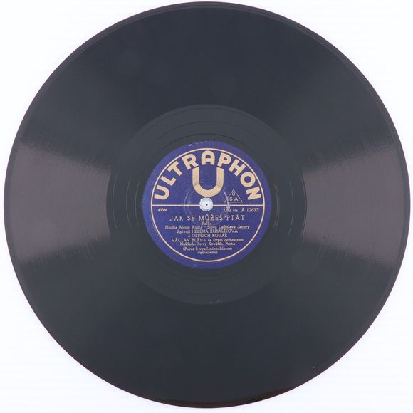 Helena Kubalíková Kováři/Jak Se Můžeš Ptát 78 rpm Record Ultraphon A 12673 Czech - Picture 4 of 16